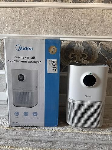 midea: Очиститель воздуха Midea KJ250G-A15 - Компактная модель с круглым — 1