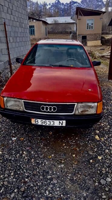 Audi 100: 1988 г., 1.8 л, Механика, Бензин, Седан at lalafo.kg Audi 100: 1988 г., 1.8 л, Механика, Бензин, Седан