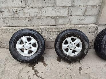 железный диск на 14: Литые Диски R 16 Toyota, Комплект, отверстий - 5, Б/у — 2