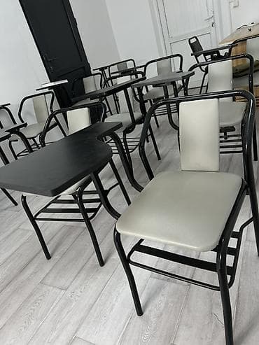 foldable table: Школьный стул, Железо, цвет - Серый — 2