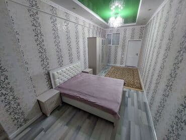 долгосрочная квартира кызыл аскер: 3 комнаты, Без подселения, С мебелью полностью — 8