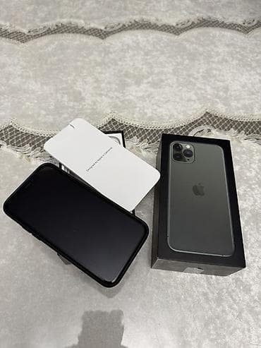 бу чехол: IPhone 11 Pro, 64 ГБ, Matte Midnight Green — 1