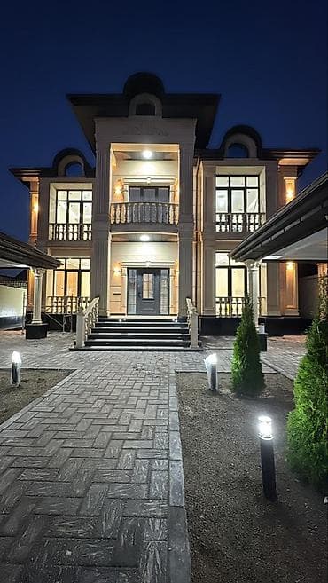 СРОЧНО ПРОДАЁТСЯ ШИКАРНЫЙ 2-УРОВНЕВЫЙ ОСОБНЯК Район: ж/м Арча бешик