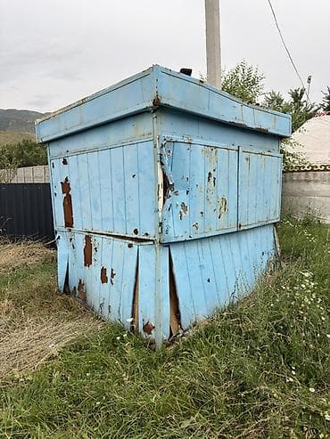 Недвижимость: Металлический киоск/хозблок Требуется косметическое восстановление и — 1