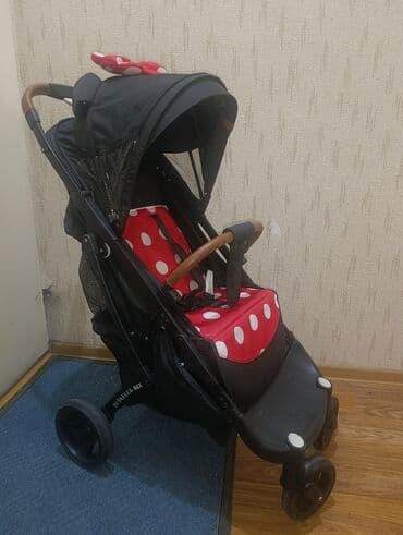 Коляска, цвет - Черный, Б/у