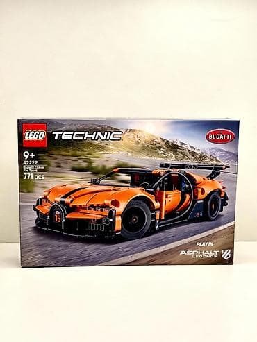 Игрушки: LEGO Technic 42222 «Bugatti Chiron» Яркий оранжевый гиперкар — 1