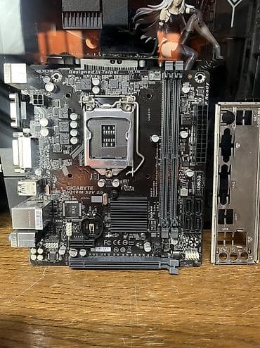 материнская плата 1151v2: Материнская плата для ПК, Б/у, Gigabyte, LGA1151 v2, Micro-ATX — 1