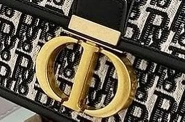 брелок kipling: Классическая сумка, Dior, Китай, Материал: Полиэстер, Винтажный стиль, Застежка на магните, Регулируемый ремень, Женские, Новый — 6