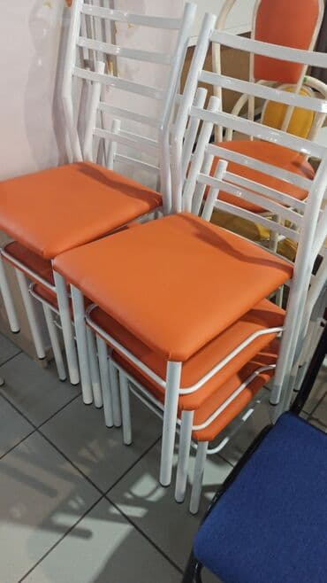 пластмассовые стулья для кафе: Стул для кафе, ресторанов, Б/у, Железо, цвет - Черный — 6