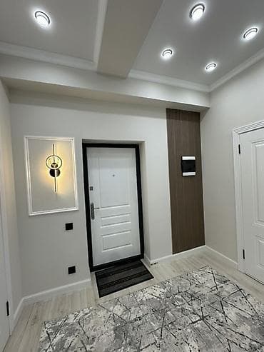 город кызыл кия: 1 комната, 42 м², Элитка, 4 этаж, Дизайнерский ремонт — 9