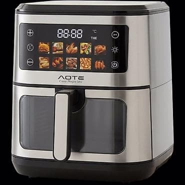 фритюрница ош: Аэрогриль (фритюрница без масла) AOTE - Объем корзины: 8 литров - — 2