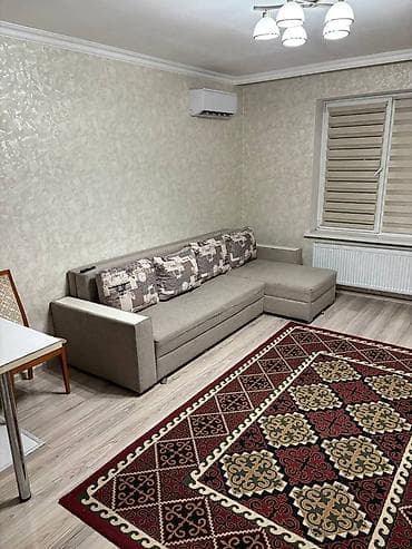 2 room flat: 2 комнаты, Без подселения, С мебелью частично — 1