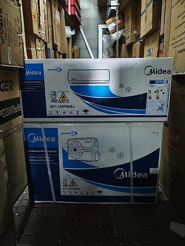 tehno: 😍 Кондиционеры по складским ценам 28 400 сом 👍 Midea EF1-12HFRN8 — 2