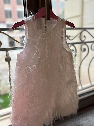 Детское платье, цвет - Розовый