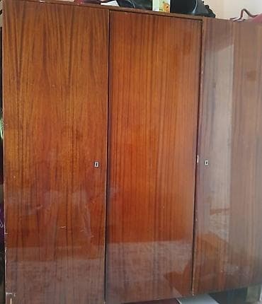 Офис эмереги: Шифоньерлер, кийидер үчүн шкафтар, Түз, Жыгач — 1