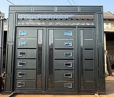 подставка для ювелирных украшений: Кованные/стальные распашные ворота премиум‑класса для частного дома — 5