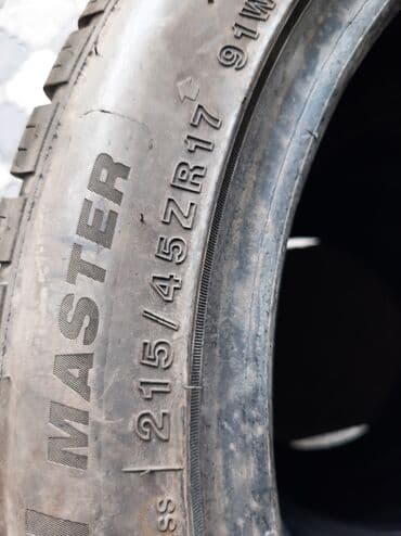 шины 17 размера: Шины, 215/45/17 4шт. Всесезонка, резина 2023 года привозная — 10