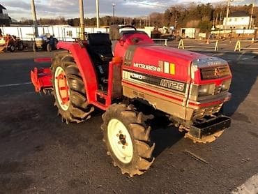 фреза на мотоблок: Продается японский трактор MITSUBISHI MT25, полный привод, дизельный — 2