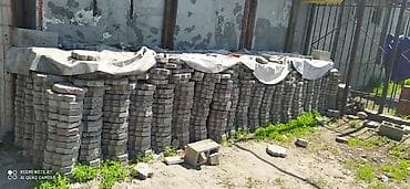 тратуарные плитки: Тротуарная плитка вибролитая, форма «кирпичик» (прямоугольная), смесь — 2