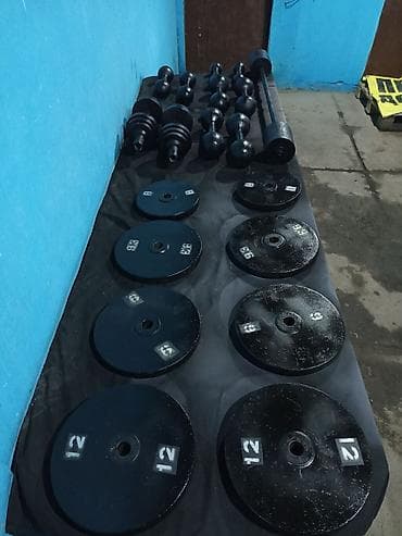 Зимний спорт: Продаю Турник Брусья Штанги Гантели грушу стойки для жима лёжа скамья — 4