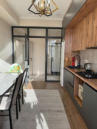 Квартиры: 4 комнаты, 65 м², Элитка, Асанбай мкр Элитка, 4 этаж, Евроремонт — 9