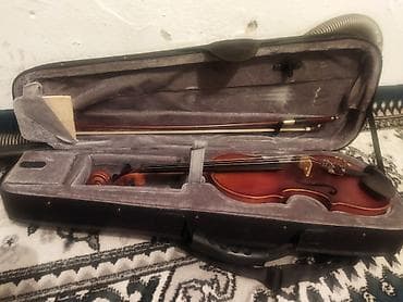 Скрипкалар: Детский Скрипка 5 6 ле в комплекте с футляром и смычком. - — 1