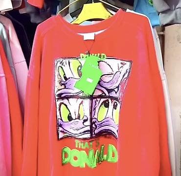 Футболки: Свитшоты унисекс с круглым вырезом. - Фасон: свободный крой, длинный — 3