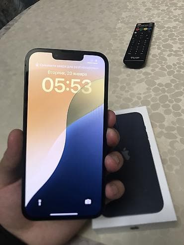 icloud iphone: IPhone 13, Б/у, 128 ГБ, Черный, Коробка — 4