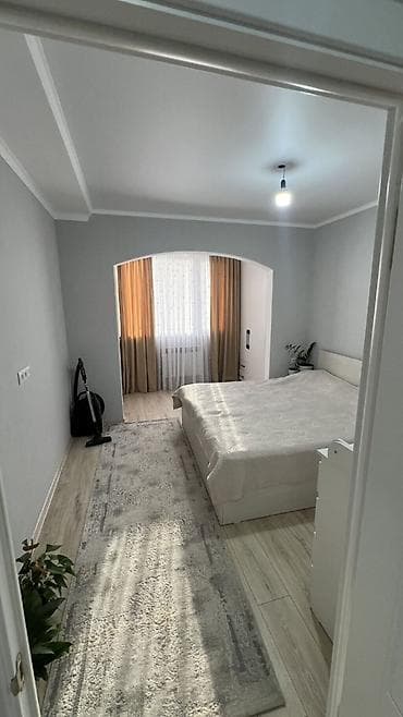 2 комнаты, 67 м², Тунгуч мкр 107 серия, 6 этаж, Евроремонт — 9