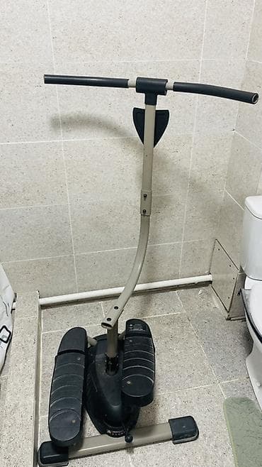 вела тренажор: Стайпер-твистер с поручнем для домашних тренировок - Компактный — 1