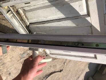 внешняя сушилка для белья за окном: Готовое пластиковое окно, Тип окна: Форточка, Б/у, Без установки, Без рассрочки — 3