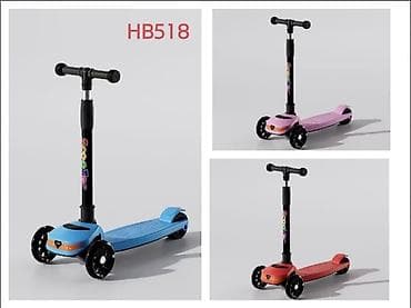 Детский самокат, Трёхколёсный at lalafo.kg Детский самокат, Трёхколёсный