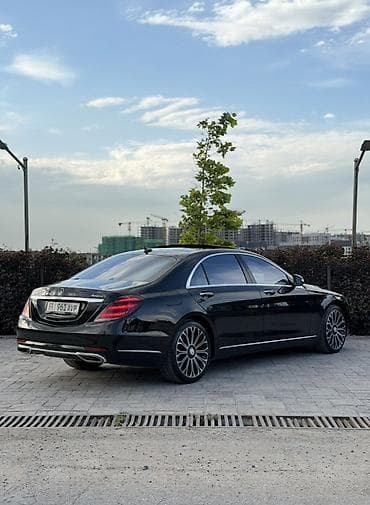 Продажа авто: Mercedes-Benz S-Class: 2019 г., 4 л, Автомат, Бензин, Седан — 5