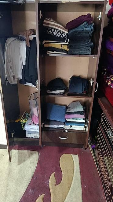 стол офисный ош: Шифоньер, шкаф для одежды, Б/у, Прямой, ЛДСП — 10