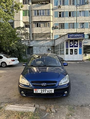 Hyundai Getz: 2007 г., 1.4 л, Автомат, Бензин, Хэтчбэк at lalafo.kg Hyundai Getz: 2007 г., 1.4 л, Автомат, Бензин, Хэтчбэк