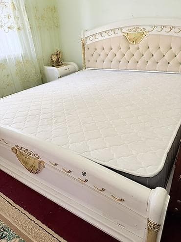 стул кресло б у: Спальный гарнитур, Б/у, Самовывоз, цвет - Белый — 1