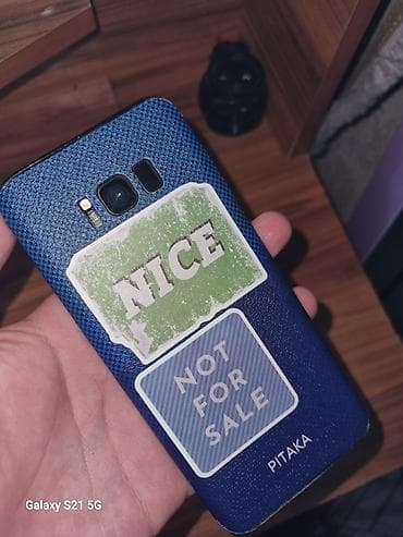 наушник буу: Samsung Galaxy S8 Plus, Колдонулган, 128 ГБ, түсү - Кара, 2 SIM — 5