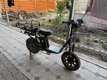 самокат взрослый: Электросамокат, Без рассрочки, Б/у, Самовывоз — 1