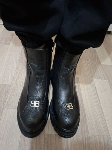 Спецодежда: Продаю сапоги Турецкие,кожа мех сигейка,остались 39 — 9