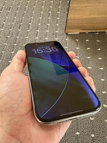 Apple iPhone: IPhone 15 Pro, Б/у, 256 ГБ, Natural Titanium, Чехол, 81 % — 1