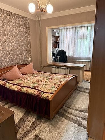 продаётся квартира токмок: 2 комнаты, 48 м², 105 серия, 1 этаж, Евроремонт — 4