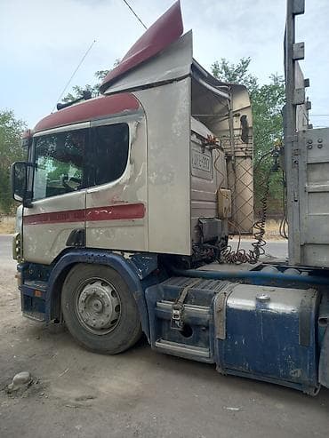 грузовики scania: Тягач, Scania, 1997 г., Бортовой — 3