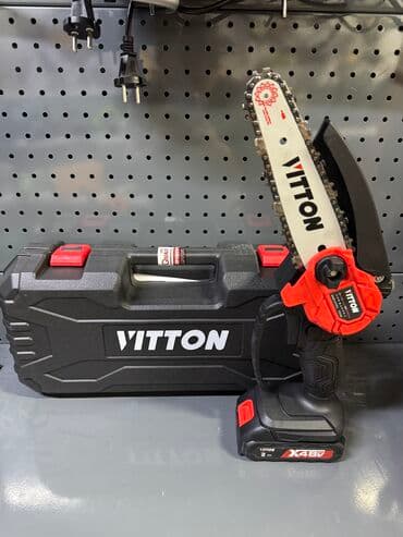 аккумуляторная садовая пила: Сучкарез Мини пила От: ВИТТОН В комплекте: два аккумулятора и два — 1