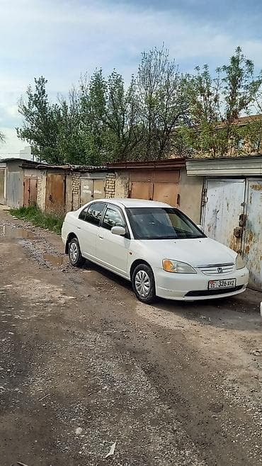 civic 1991: Honda Civic: 2001 г., 1.7 л, Вариатор, Бензин, Седан — 4