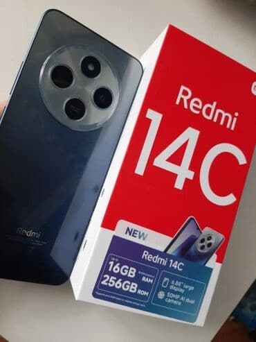 Акылдуу сааттар: Redmi, Redmi 14C, 256 ГБ, түсү - Көк — 1