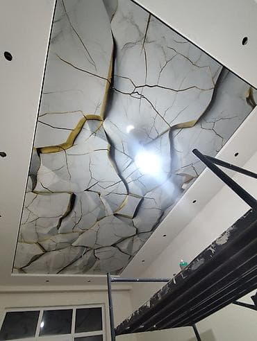 лепнина из гипса: Дизайн и монтаж потолков из ГКЛ и натяжных систем под ключ - — 9