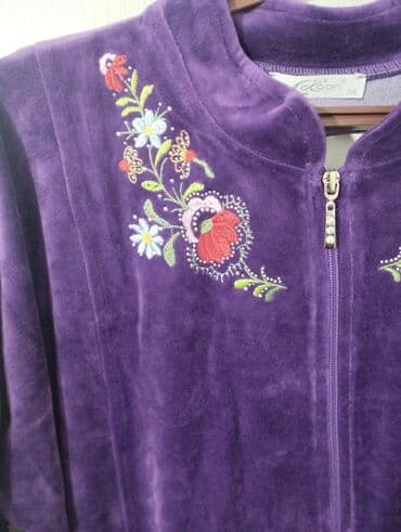 брендовая куртка: Флисовый халат/платье-халат Cocoon (этикетка: 2XL), цвет насыщенный — 2