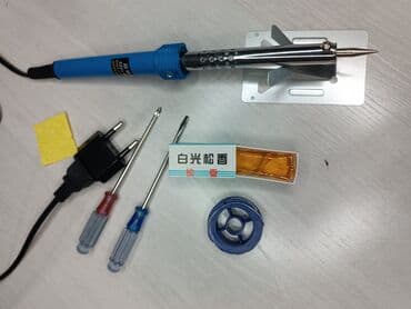 фен пояльный: Паяльник набор паяльника канифоли припой олова подставка тряпочка — 4