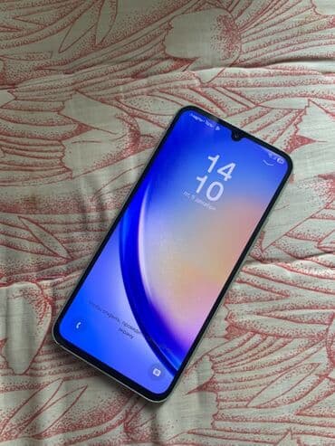 ноутбук iphone: Samsung Galaxy A34 5G, Б/у, 256 ГБ, цвет - Зеленый — 2