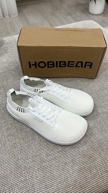 Кроссовки HOBIBEAR, белые - Легкие повседневные кроссовки с верхом из